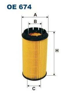 Масляный фильтр FILTRON OE 674