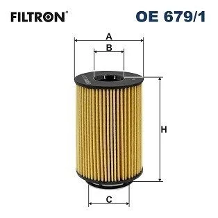 FILTR OLEJU BMW 5(F10/11/18,G30/31,F90), 5GT, 6, 6 GRANCOUPE, 7(F01/02/03/04), X5(E70), X6(E71/72,F16/86), X7 SZT FILTRON OE6791