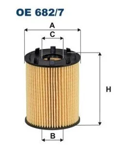 Фільтр масляний FILTRON OE 682/7
