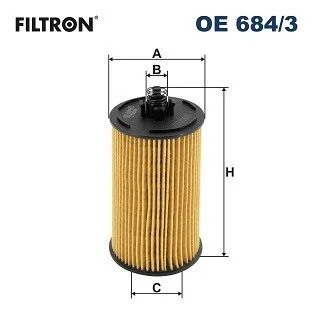 Масляний фільтр MOKKA / MOKKA X (J13 FILTRON OE6843
