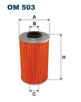 Фільтр масляний FILTRON OM 503