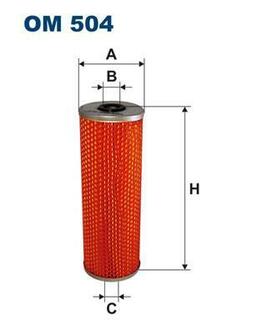 Фільтр масляний FILTRON OM 504 (фото 1)