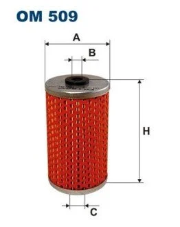 Фільтр масляний FILTRON OM 509