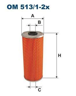 Фільтр масляний FILTRON OM 513/1-2X