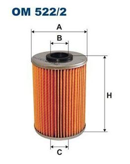 Фільтр масляний FILTRON OM 522/2