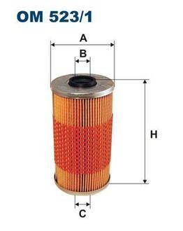 Фильтр масляный FILTRON OM 523/1 (фото 1)