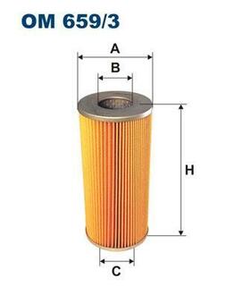 Фільтр масляний FILTRON OM 659/3 (фото 1)