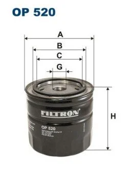 Фильтр масляный FILTRON OP 520