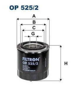 Фильтр масляный FILTRON OP 525/2