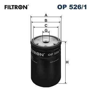 Фільтр масляний FILTRON OP 526/1