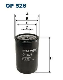 Фільтр масляний FILTRON OP 526/1T