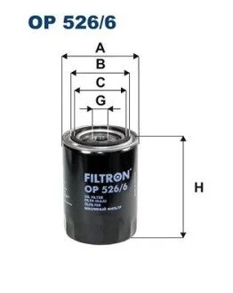 Масляный фильтр FILTRON OP 526/6