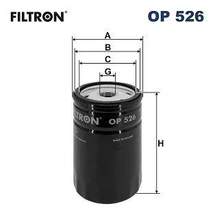 Фильтр масляный FILTRON OP 526