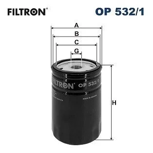 Фільтр масляний FILTRON OP5321