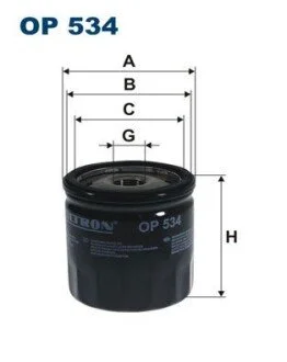 Фильтр масляный FILTRON OP 534