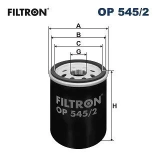 Фільтр масляний FILTRON OP 545/2
