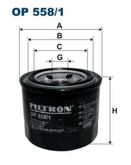 Фильтр масляный FILTRON OP 558/1