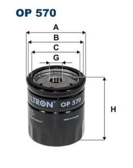 Масляный фильтр FILTRON OP 570