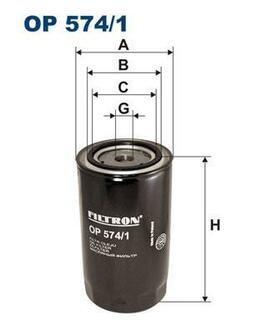 Фільтр масляний FILTRON OP 574/1