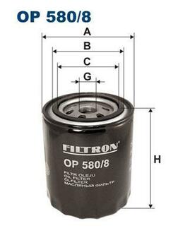 Масляный фильтр FILTRON OP 580/8