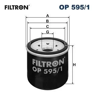 Фильтр масляный FILTRON OP 595/1