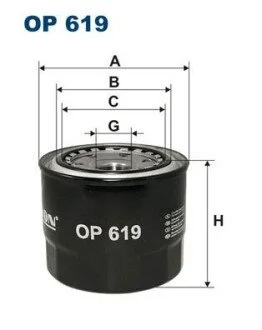 Фильтр масляный FILTRON OP 619