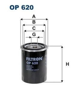 Фільтр масляний FILTRON OP 620
