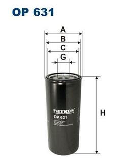 Фільтр масляний FILTRON OP 631