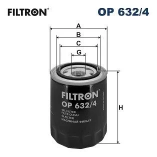 Фільтр масляний FILTRON OP 632/4