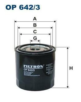 Масляный фильтр FILTRON OP 642/3 (фото 1)