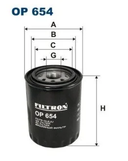 Фільтр масляний FILTRON OP 654