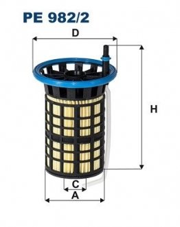 Фильтр топлива FILTRON PE9822