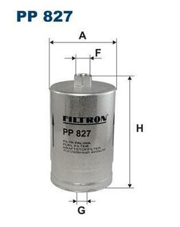 Фильтр топлива FILTRON PP 827 (фото 1)