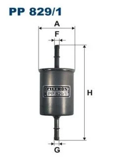Фильтр топлива FILTRON PP 829/1