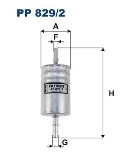 Фильтр топлива FILTRON PP 829/2