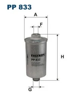 Фильтр топлива FILTRON PP 833