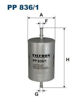 Фильтр топлива FILTRON PP 836/1