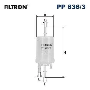Фильтр топлива FILTRON PP 836/3