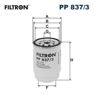 Fuel Filter FILTRON PP8373