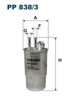 Топливный фильтр FILTRON PP 838/3