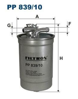 Фильтр топлива FILTRON PP 839/10 (фото 1)