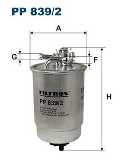 Топливный фильтр FILTRON PP 839/2