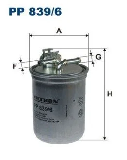 Фильтр топлива FILTRON PP 839/6