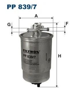 Фильтр топлива FILTRON PP 839/7