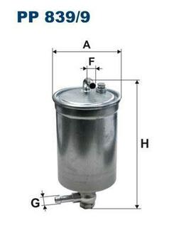 Фильтр топлива FILTRON PP 839/9 (фото 1)