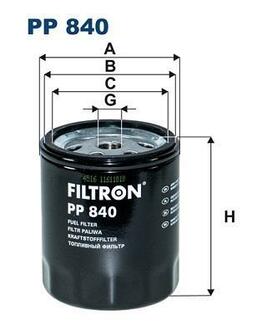Фильтр топлива FILTRON PP 840