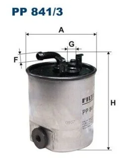 Фільтр палива FILTRON PP 841/3