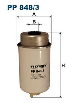 Фильтр топлива FILTRON PP 848/3