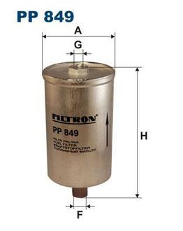 Фильтр топлива FILTRON PP 849