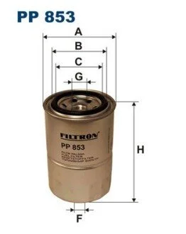 Фильтр топлива FILTRON PP 853